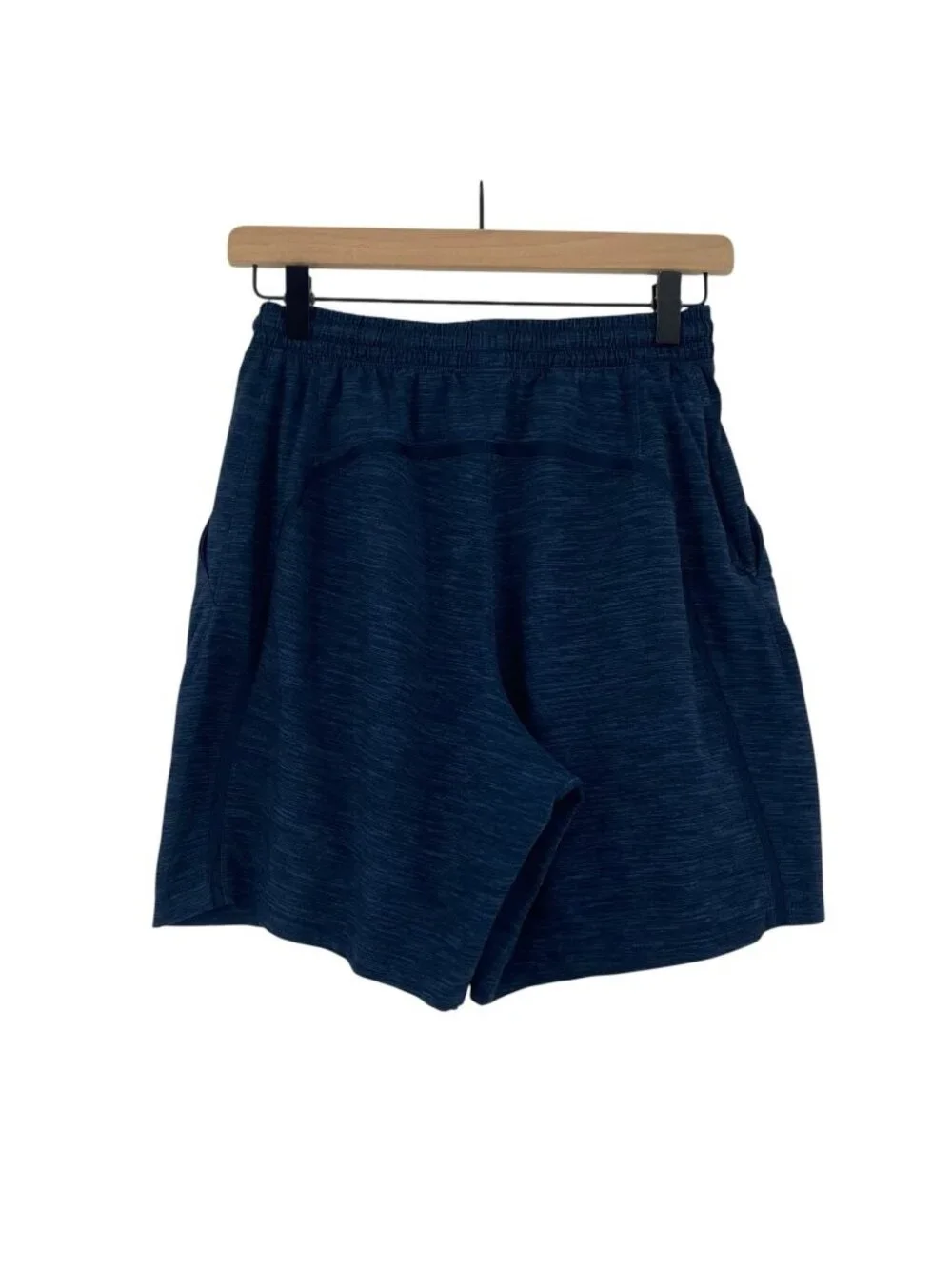 Lululemon Men’s Small Pace Breaker Shorts Blue Heather Unlined 7